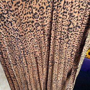 Lularoe Deanne Skirt Cheetah Print XL